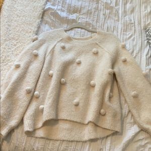 American eagle pom Pom sweater.